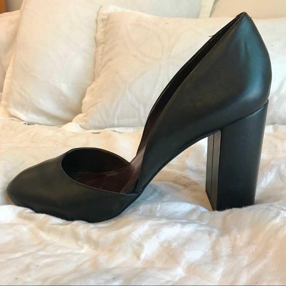 Classic Black Block Heels